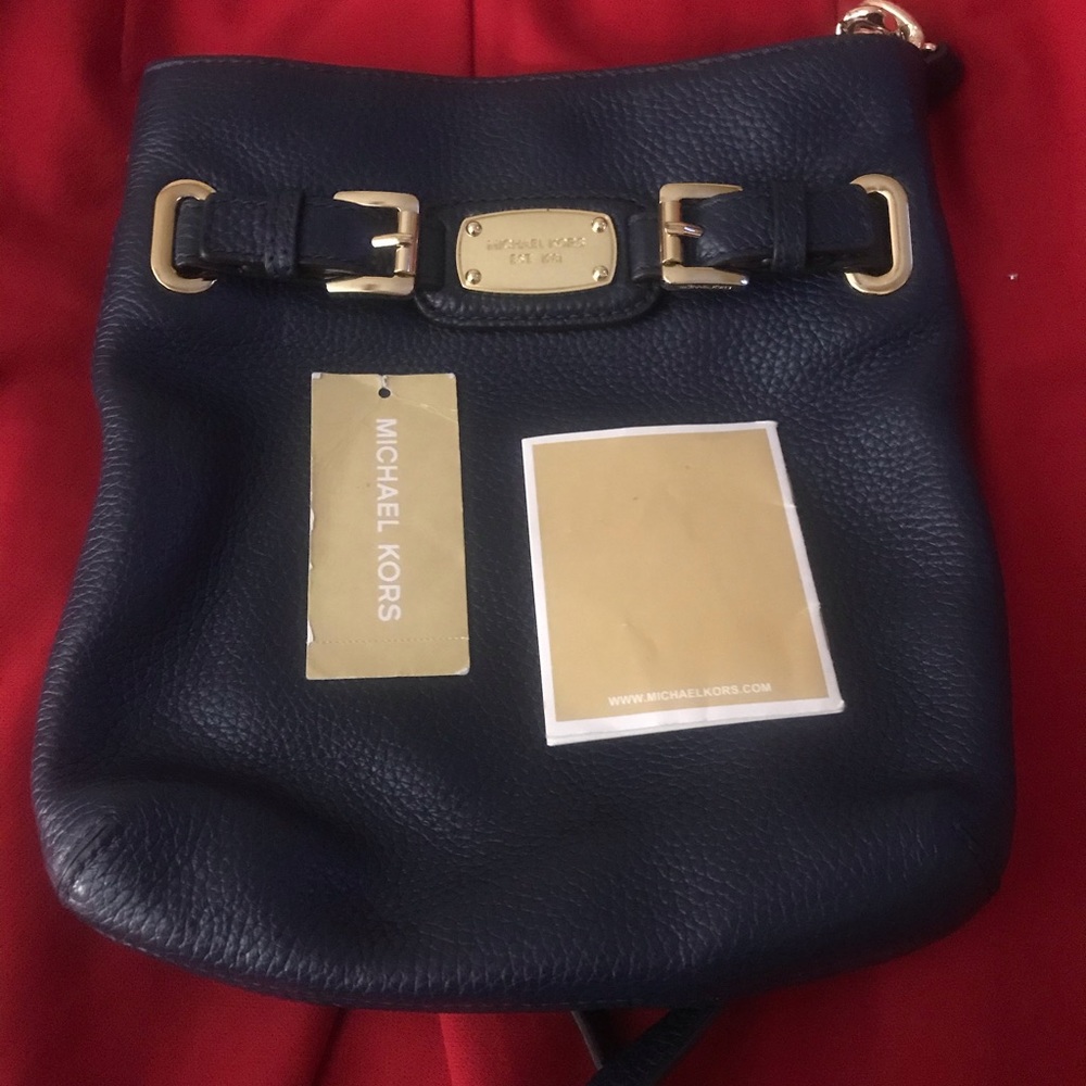 Brand New Michael Kors Navy Crossbody purse